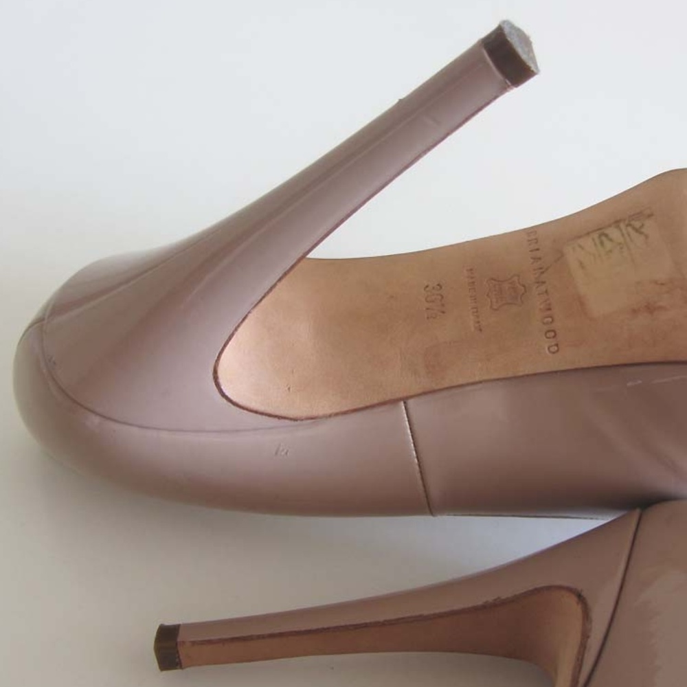 BRIAN ATWOOD Maniac nude hidden platform pump 36.5 - Picture 8 of 8